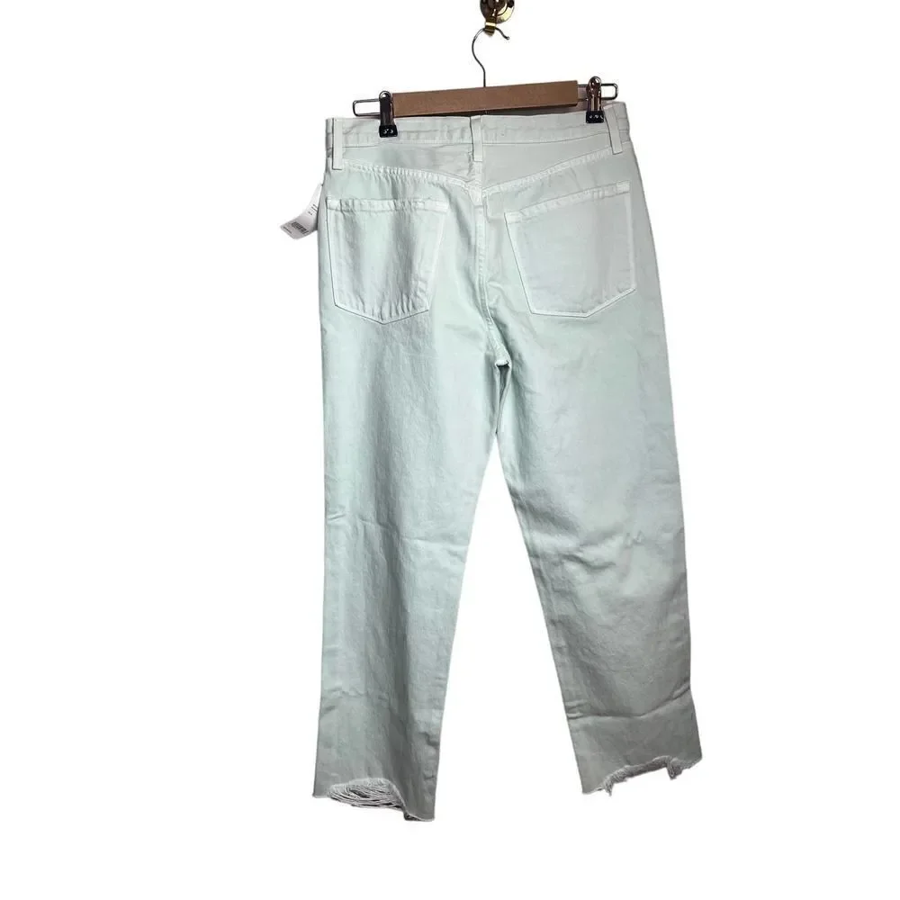 J. Brand Spearmint Destruct Wayne Crop Jeans NWT Sz. 28
